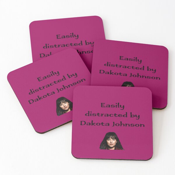 Item preview, Easily distracted by Dakota Johnson (v3) designed and sold by PeacefulHShop.