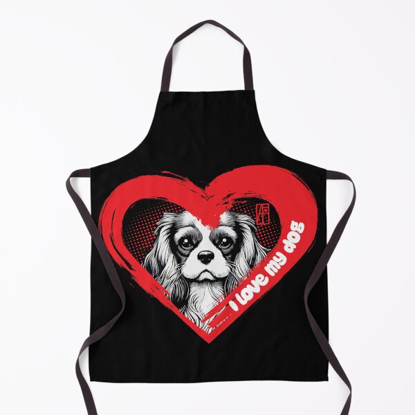 Item preview, I Love My Cavalier King Charles Spaniel - Sociable dog - I Love my dog designed and sold by ArtProjectShop.