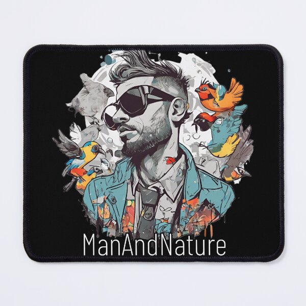 Item preview, Enveloped in Wings: A Man Among Butterflies designed and sold by CoolEnthusias.
