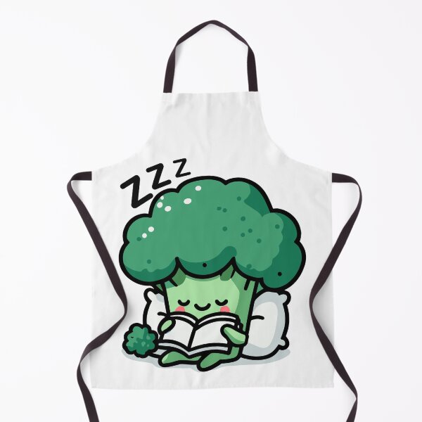Item preview, Cute Broccoli Sleeping designed and sold by BluRockDesigns.