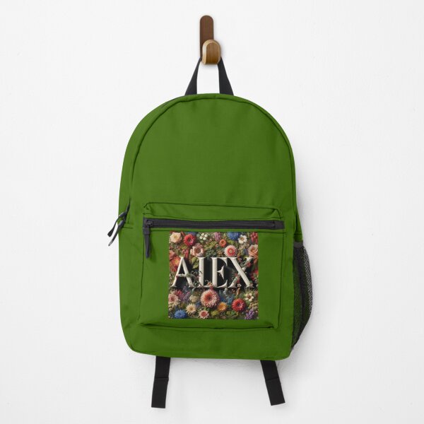 Item preview, Floral Monogram: Alex Amidst Blossoms designed and sold by VoidBloom Studio.
