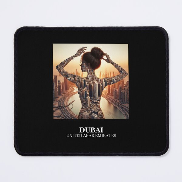 Item preview, Dubai - the world of cities as living beings in a magical realm. designed and sold by CitiesAsWomen.