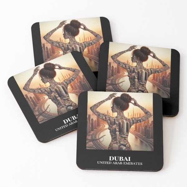 Item preview, Dubai - the world of cities as living beings in a magical realm. designed and sold by CitiesAsWomen.
