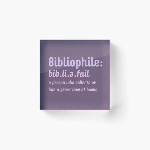 Item preview, Bibliophile  designed and sold by KWZCreates.