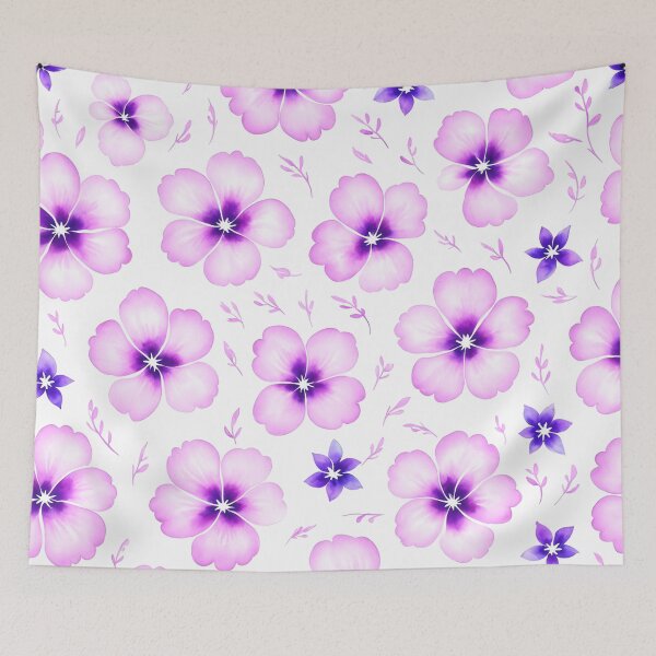 Item preview, Purple Flower pattern designed and sold by xKingLobox.
