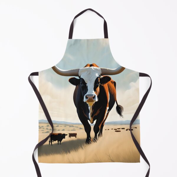 Item preview, Harmony on the Horizon: Graceful Longhorn Pasture designed and sold by ZipperDragon88.