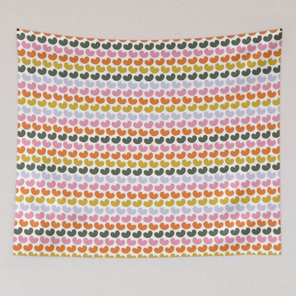 Item preview, Heart Stripes | White designed and sold by Creativeallure.