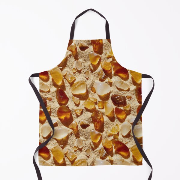 Item preview, Amber Stones on Beach Pattern designed and sold by Narkusdesign.