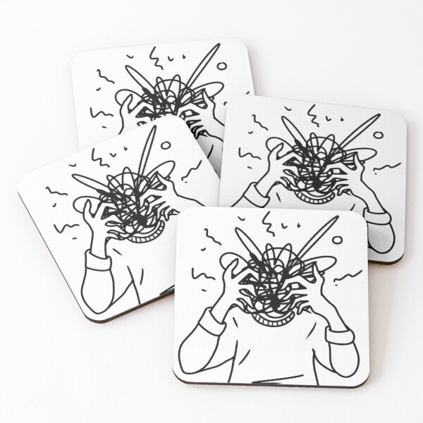 Item preview, despair linework art designed and sold by ArtelPrints.