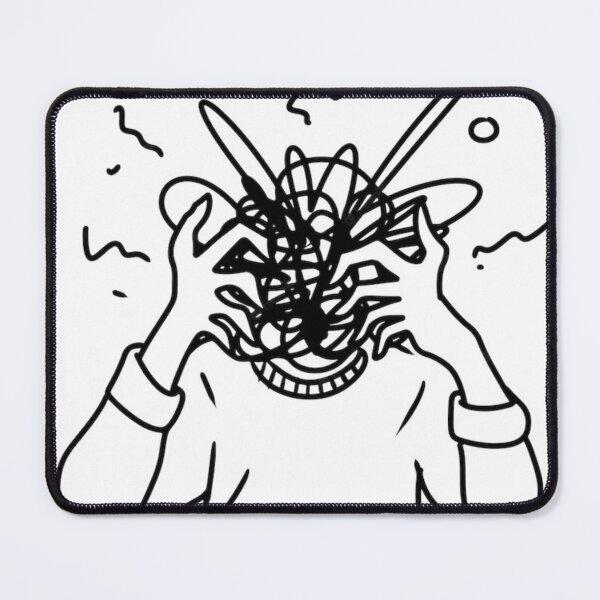 Item preview, despair linework art designed and sold by ArtelPrints.