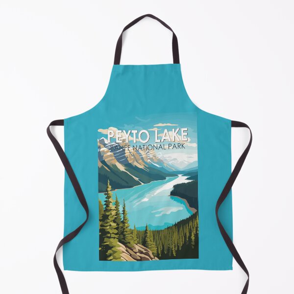 Item preview, Peyto Lake Canada Travel Art Vintage designed and sold by KrisSidDesigns.