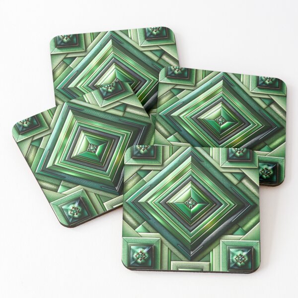 Item preview, Abstract Mechanical Artistry Green  Design Volume 8 designed and sold by mymagicstoreus.