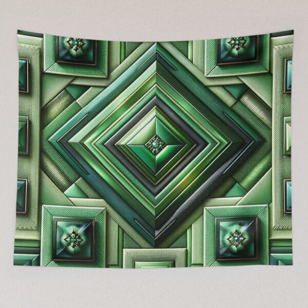 Item preview, Abstract Mechanical Artistry Green  Design Volume 8 designed and sold by mymagicstoreus.