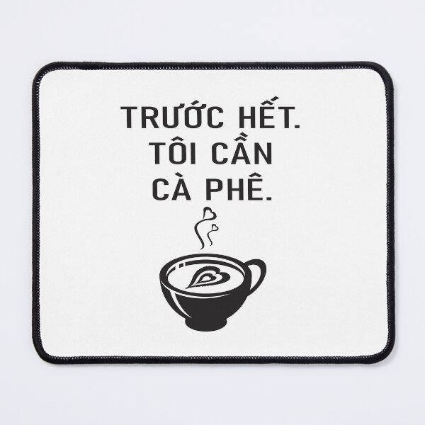 Item preview, First. I Need Coffee. designed and sold by LuckandLion.