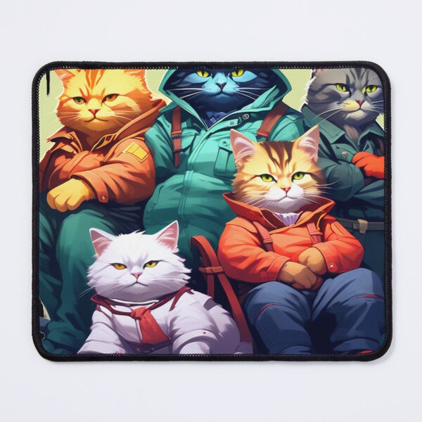 Item preview, cats gang designed and sold by DesignVoyagger.