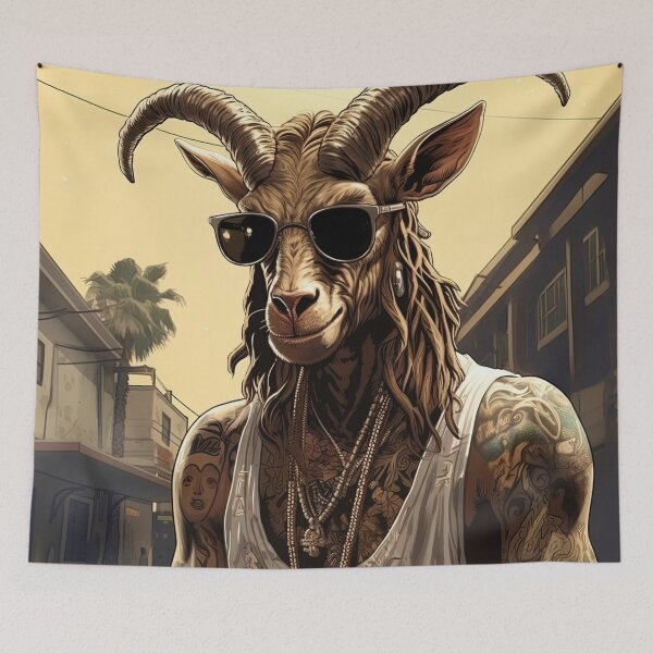 Item preview, Satyr | Hip Hop style designed and sold by ComicsFactory.