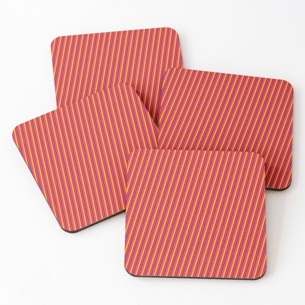 Item preview, Hot Rainbow Lines Seamless Repeating Continuous Pattern Design designed and sold by Alchemy-A-La-G.