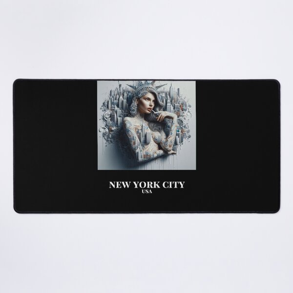 Item preview, New York City - the world of cities as living beings in a magical realm. designed and sold by CitiesAsWomen.