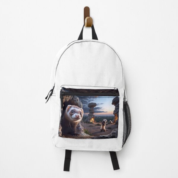 Item preview, Cave Dweller: Curious Ferret Gazing designed and sold by Bittor18.