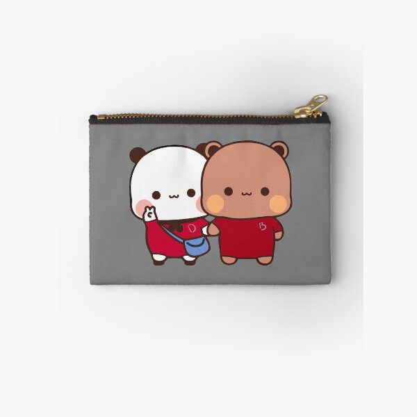 Item preview, DuDu Bear and BuBu Panda wearing in Red designed and sold by Pandety.