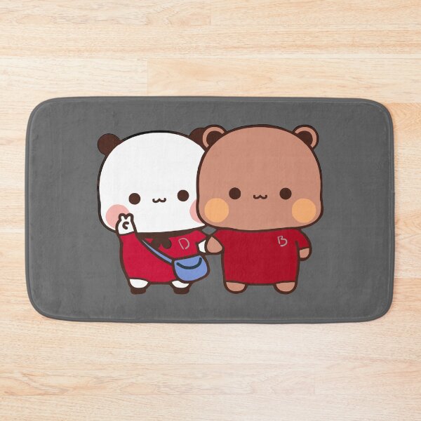 Item preview, DuDu Bear and BuBu Panda wearing in Red designed and sold by Pandety.