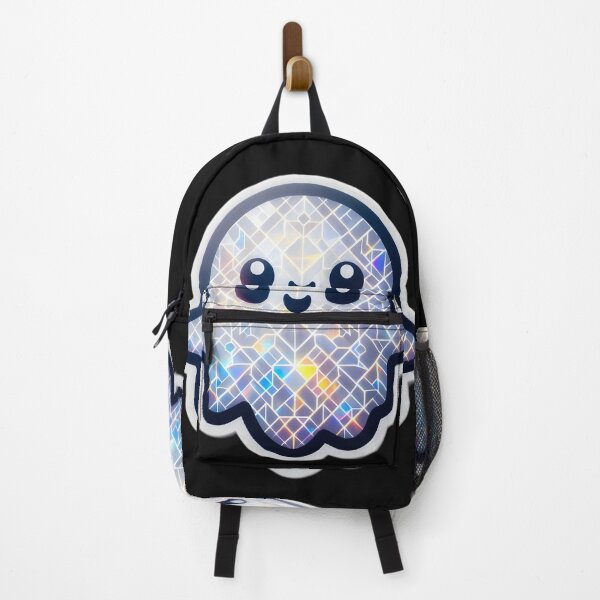 Item preview, Ghostly Giggles: The Glittering Chuckle Mosaic designed and sold by AI-Only Creations.