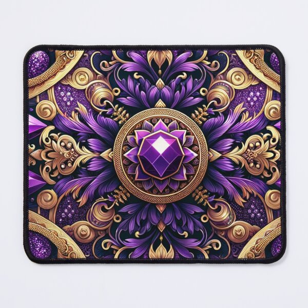 Item preview, Elegant Braided Gold Chain Gemstone In Purple Jewelry Volume 3 designed and sold by mymagicstoreus.