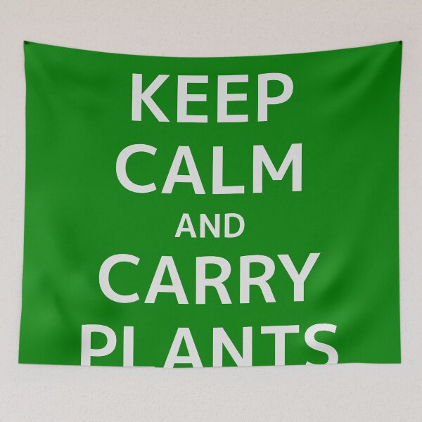 Item preview, Keep calm and carry plants home parody meme designed and sold by meldra.
