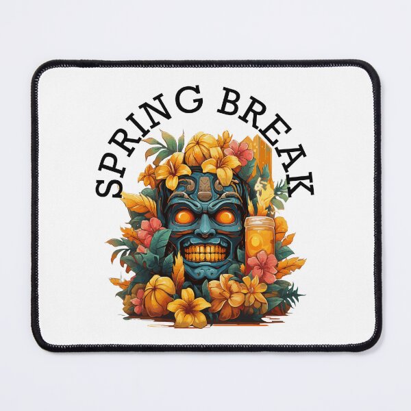 Item preview, Tiki Tropical Vacation - Spring Break (Black Lettering) designed and sold by VelvetRoom.