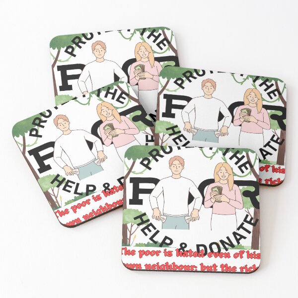 Item preview, The poor is hated even of his own neighbour: but the rich hath many friends. designed and sold by Hinny8.