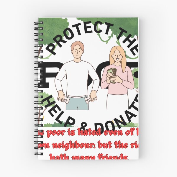 Item preview, The poor is hated even of his own neighbour: but the rich hath many friends. designed and sold by Hinny8.