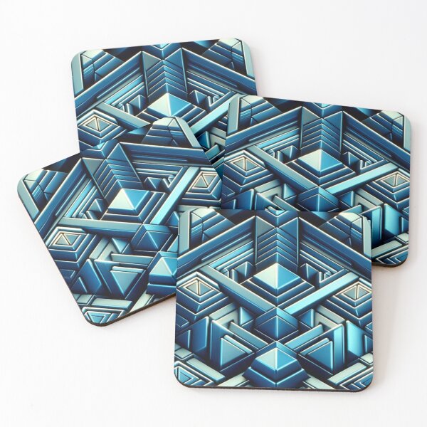 Item preview,  Abstract Mechanical Artistry Blue Design Volume 10 designed and sold by mymagicstoreus.