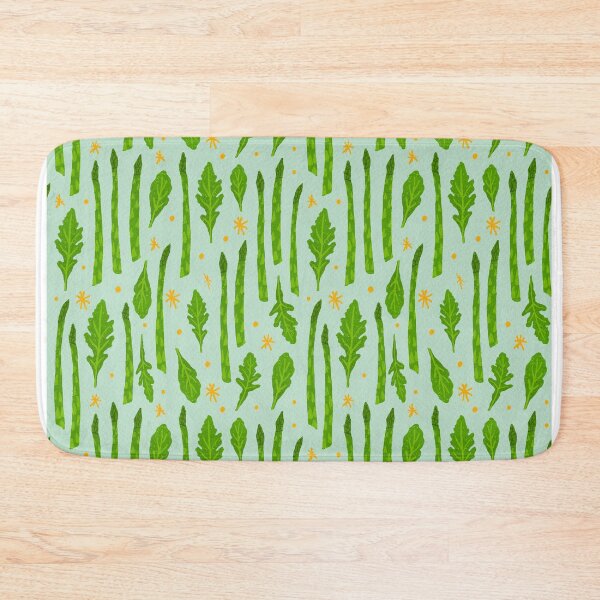Item preview, Asparagus Arugula - Sage Pattern designed and sold by GabbyRiosDesign.