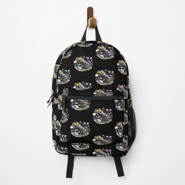 Item preview, "Galactic Banana Showdown - Whimsical Space Robot Art" designed and sold by ChromaticBlend.