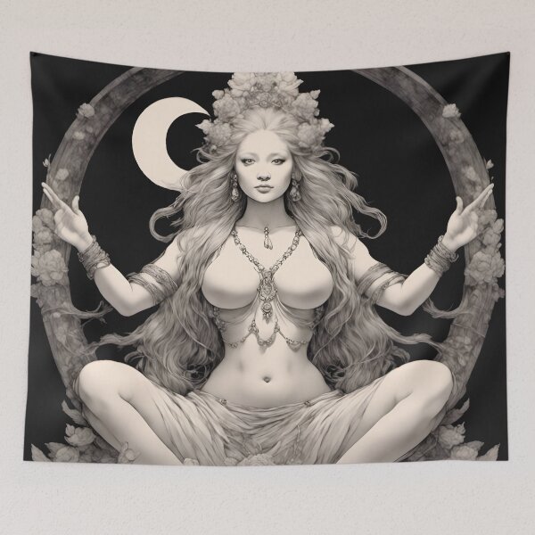 Item preview, Goddess of the Moon 3692 designed and sold by Space-Drummer.