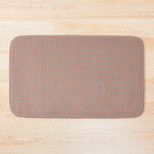 Item preview, Peach & Teal Cubes Seamless Repeating Continuous Pattern Design designed and sold by Alchemy-A-La-G.