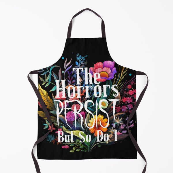 Item preview, The Horrors Persist But So Do I Humor Flower designed and sold by Chmielayka.