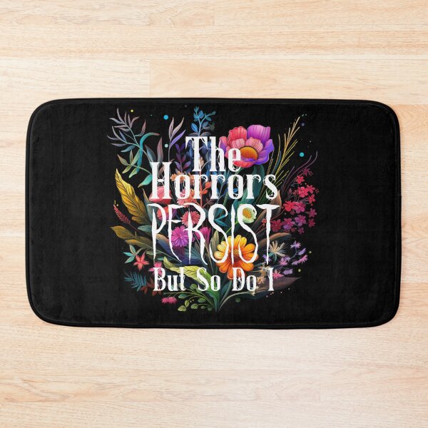 Item preview, The Horrors Persist But So Do I Humor Flower designed and sold by Chmielayka.
