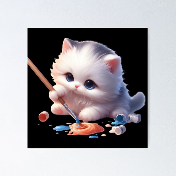 Item preview, Artful Kitty 4 designed and sold by Totally4Ryo.