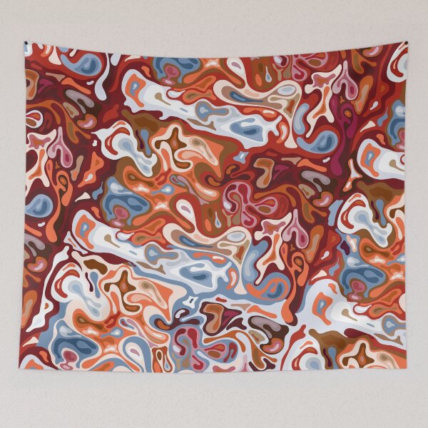 Item preview, Liquid (Abstract Color Combination) III designed and sold by B & K     Store.