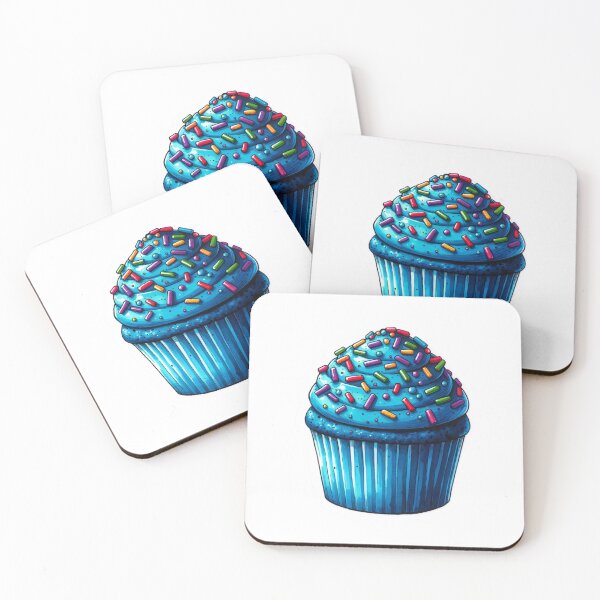 Item preview,     Magical Blue Cupcake Sticker Volume 6 designed and sold by mymagicstoreus.