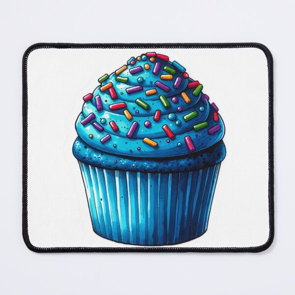 Item preview,     Magical Blue Cupcake Sticker Volume 6 designed and sold by mymagicstoreus.