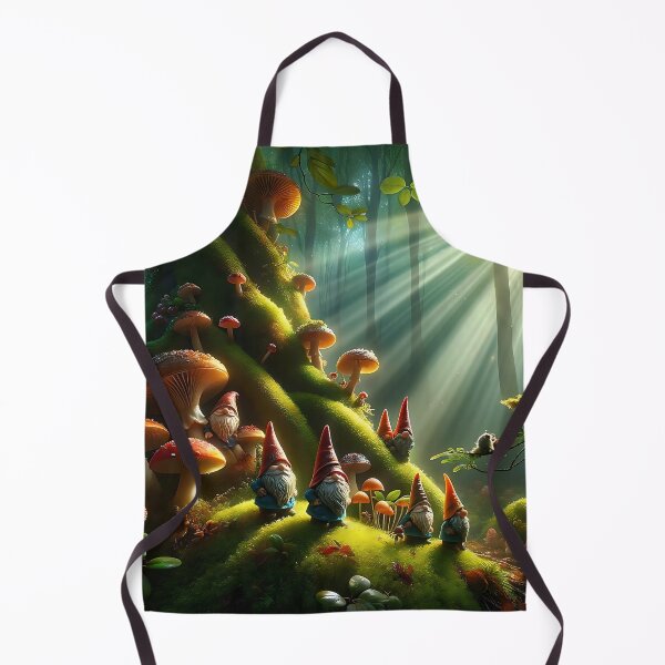 Item preview, Gnomes in the forest on a sunny day designed and sold by Golden-Teacher.