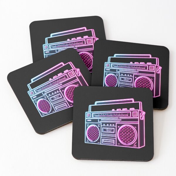 Item preview, Neon Boombox Radio designed and sold by DianaSadGirl.