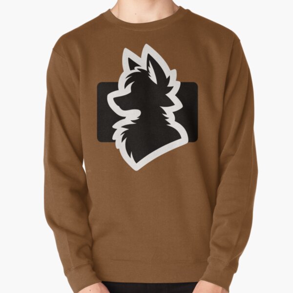 Item preview, Simple Anthro Furry Fox Silhouette designed and sold by BlueBullBazaar.