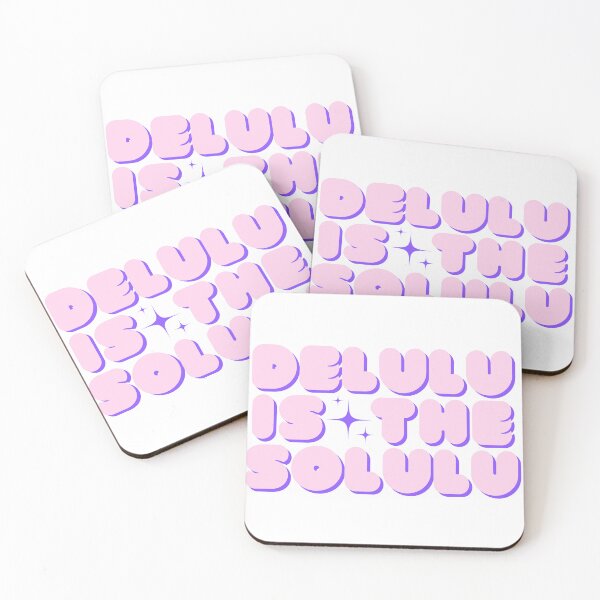 Item preview, Delulu is the Solulu | Delusion is the Solution designed and sold by C00KIESandMILK.