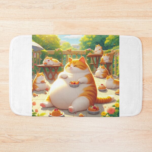 Item preview, fatty cats designed and sold by FattyMonkey.