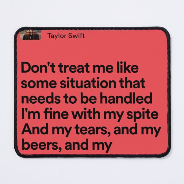 Item preview, taylor swift closure lyrics designed and sold by surehan.