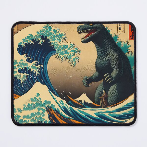 Item preview, Wave vs Godzila designed and sold by Art Dila Studio.