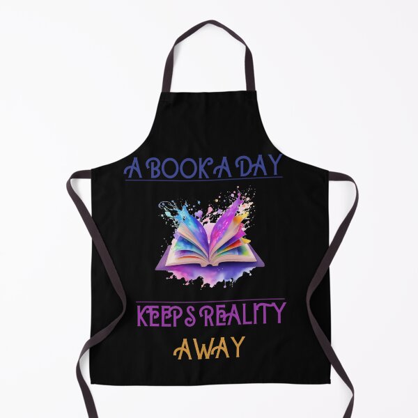 Item preview, A Book a Day Keeps Reality Away designed and sold by CraftsyCorner.